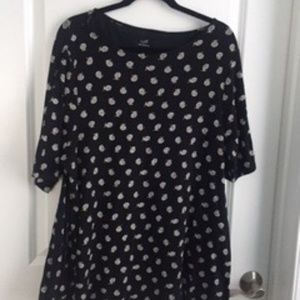 J. Jill Pima Shirttail Tee